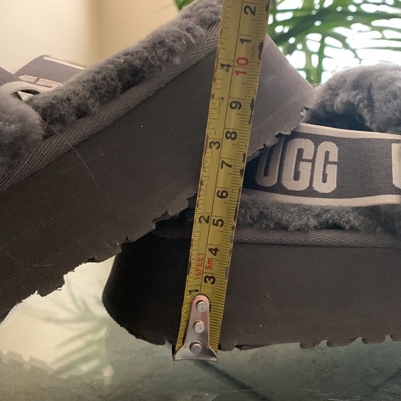 UGG Disco Slides in Dark Gray - Picture 13 of 14